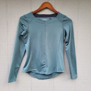 Dakine Long Sleeve Blue Top Size XS Solid Thick